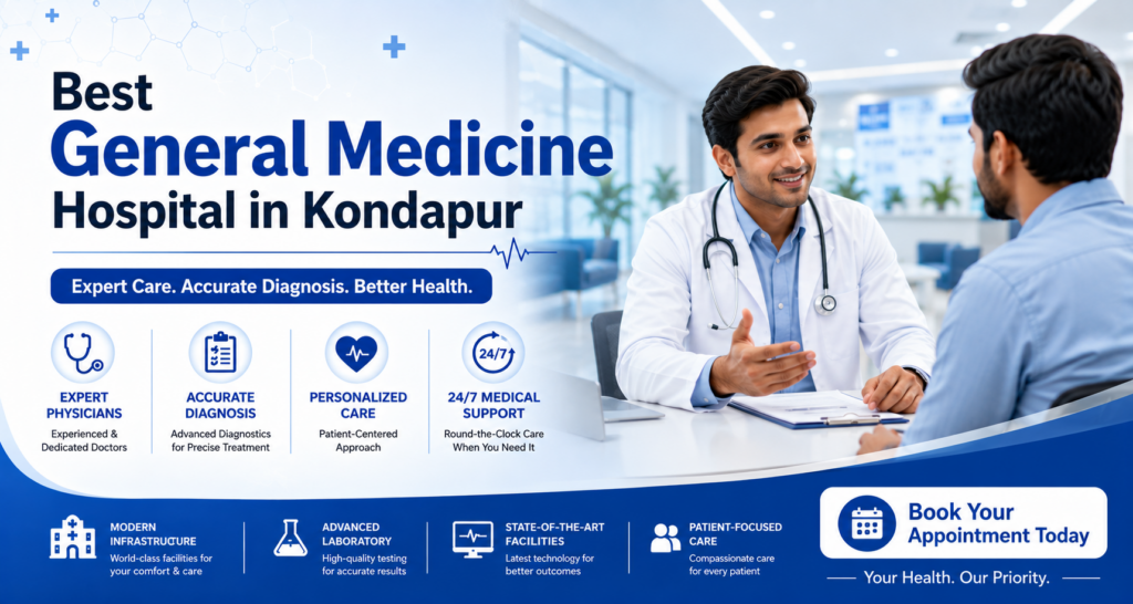 Best General Medicine Hospital in Kondapur